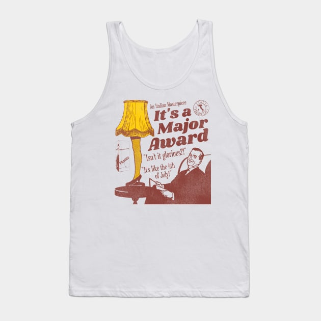 A MAJOR AWARD! A Christmas Story Leg Lamp Tank Top by darklordpug